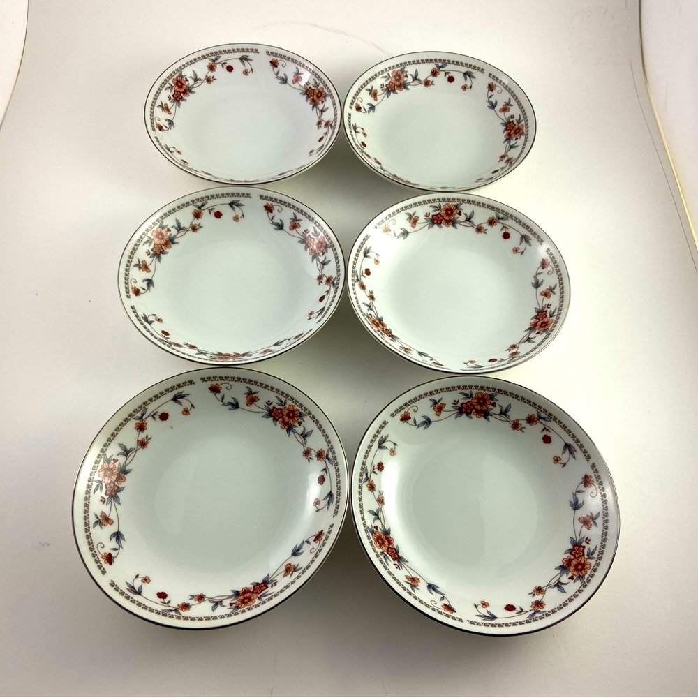 Vintage Sheffield Anniversary Bowls Berry Fruit Dessert Porcelain Fine China